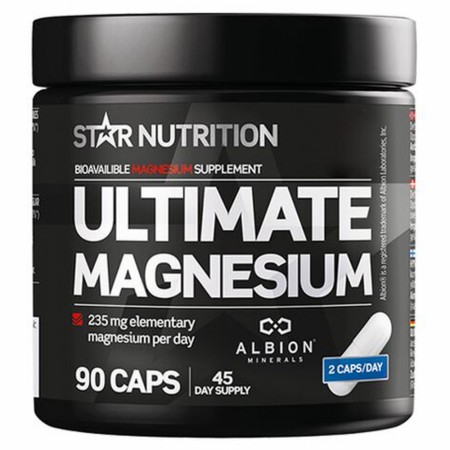 Ultimate Magnesium 90 kapsler - Star Nutrition