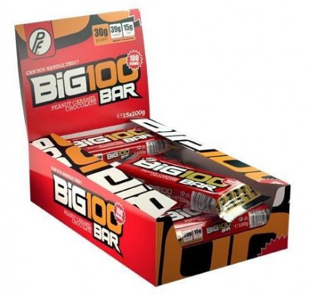 Big 100 Bar Peanøtt Karamell Sjokolade 1 x 15 stk