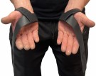 Adjustable Leather Lifting Straps Black, Tommi Nutrition  thumbnail