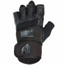 Dallas Wrist Wrap Gloves Black thumbnail