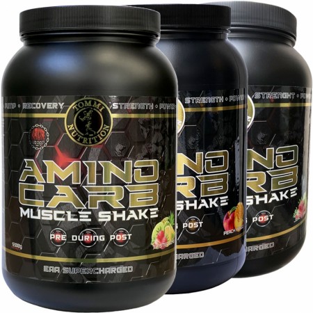3 x Aminocarb Muscle Shake 1200g