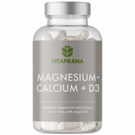 Magnesium-Kalsium + D3, 100 kapslar - Vitaprana