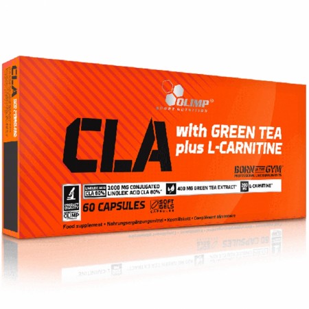 CLA with Green Tea plus L-Carnitine 60 kaps - Olimp 