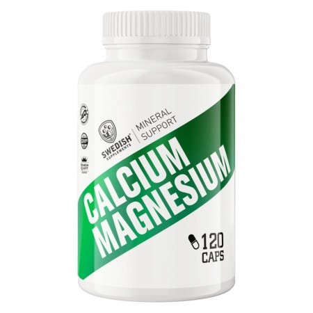 Calcium Magnesium - 120 kapsler SWEDISH-SUPPLEMENTS