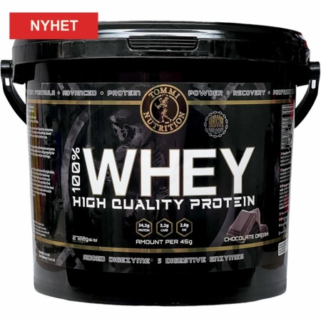 100% Whey High quality Protein 2722g Chocolate Dream - Utsolgt