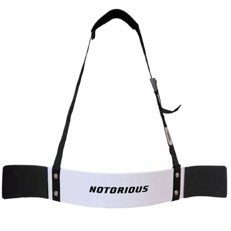  Notorious Biceps Blaster, White and Black