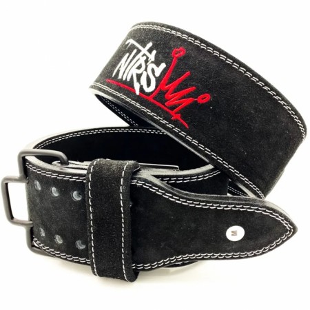 NTRS Weight Lifting Belt, black / red