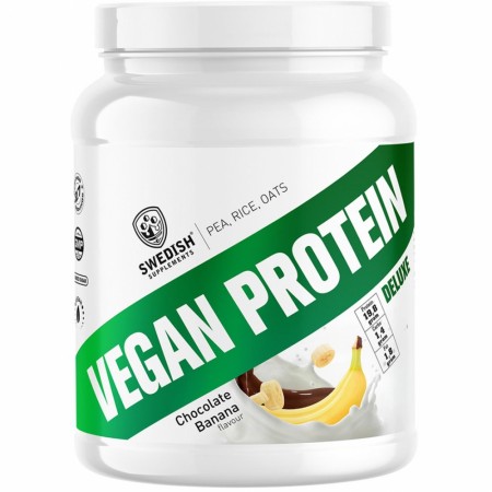 Vegan Protein Deluxe Chocolate Banana, 750g - Swedish Supplements