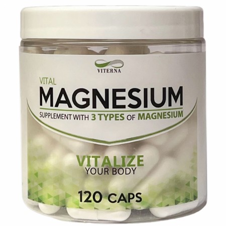 Vital Magnesium 120 Kapsler, Viterna