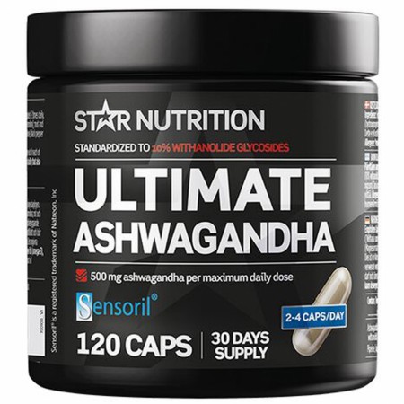 Ultimate Ashwagandha 120 caps, Star Nutrition