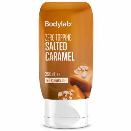 Zero Topping 290ml Salted Caramel, Bodylab