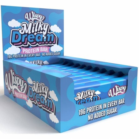 Wispy Protein Bar, 55g x 10stk, Milky Dream