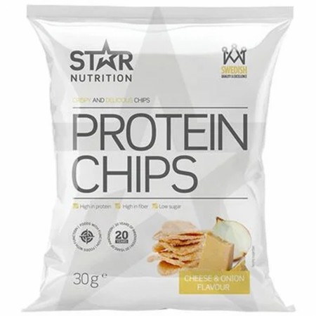 Protein Chips Cheese & Onion - 30g, Star Nutrition