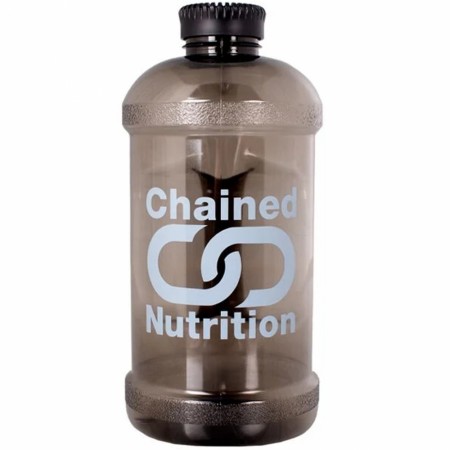 Chained Gallon Jug, Black, 2,2L - Chained Nutrition Gear