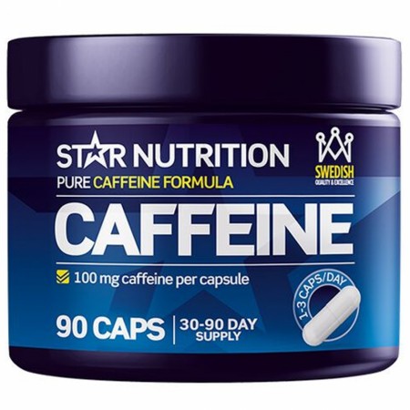 Caffeine 100mg 90 caps, Star Nutrition