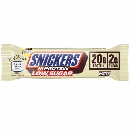 Snickers LOW SUGAR Protein bar, 57g WHITE