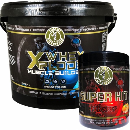 Muscle Power Pack: Whey Xplode & Super Hit Reloaded