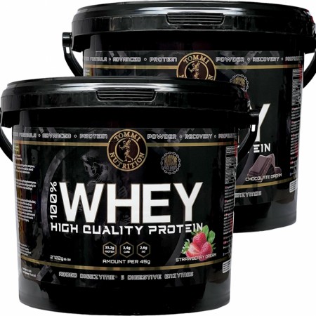 2 x 100% WHEY HIGH QUALITY PROTEIN 2722G 