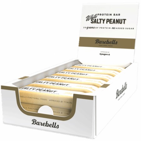 Barebells Protein Bar White Salty Peanut 55g x 12