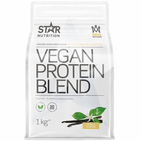Vegan Protein Blend 1kg, Star Nutrition