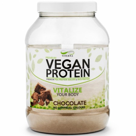 Premium Vegan Protein Sjokolade 900g, Viterna