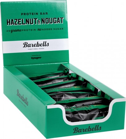 Barebells Protein Bar Hazelnut & Nougat 55g x 12stk