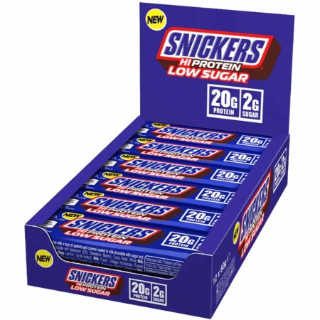 Snickers LOW SUGAR Protein bar, 57gx12 stk