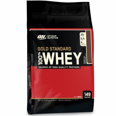 100% Whey Gold Standard 4.54kg - Velg Smak